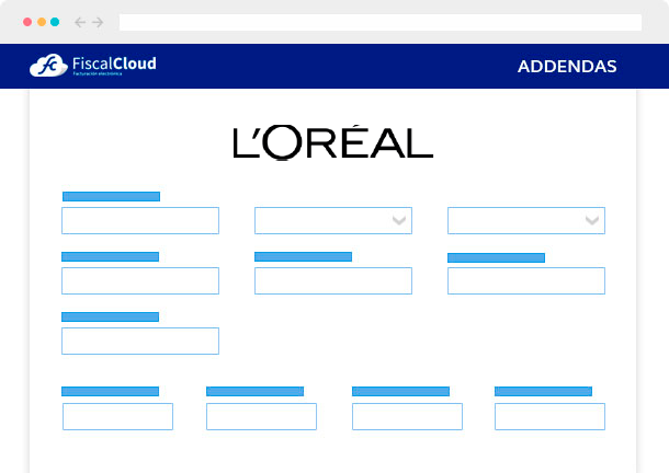 Addenda LOREAL para CFDI 4.0