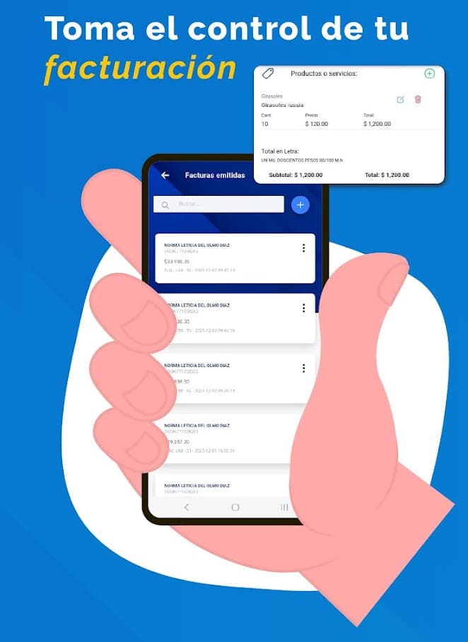 app aplicación móvil fiscalcloud
