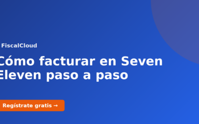Cómo facturar en Seven Eleven paso a paso